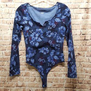 Victoria's Secret Bodysuit Long Sleeve Size Small